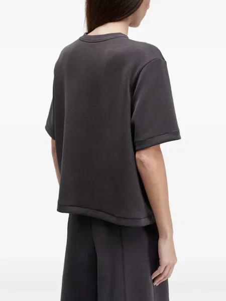 Top Osklen scurt gri