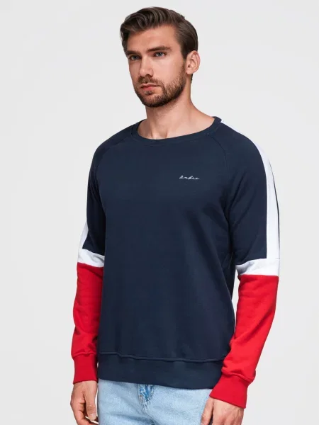 Ombre Mikina námořnická modř