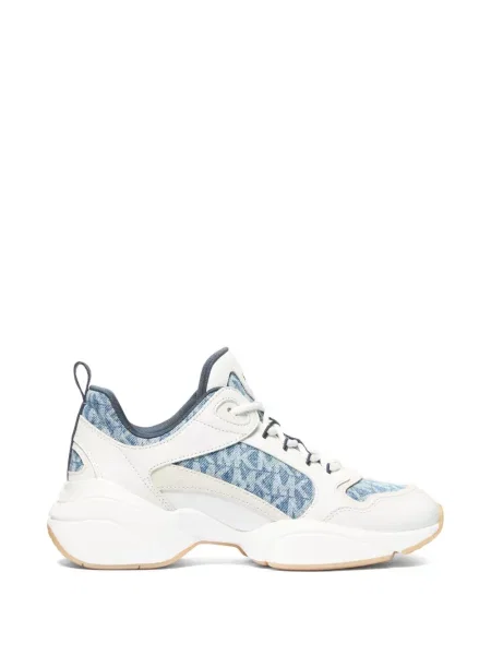 Sneakerși Michael Kors cu imagine alb