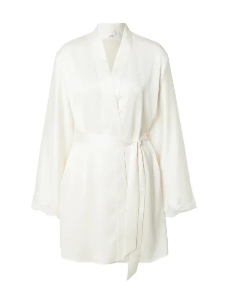 GUESS Halat pentru dimineață Helen lână alb