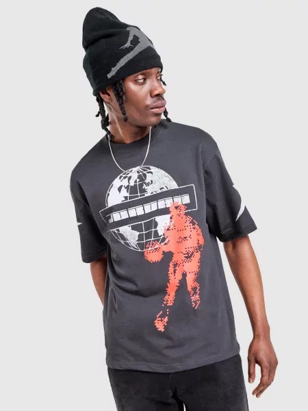 Jordan T-Shirt M J Star Gfx Ss Crew czarna