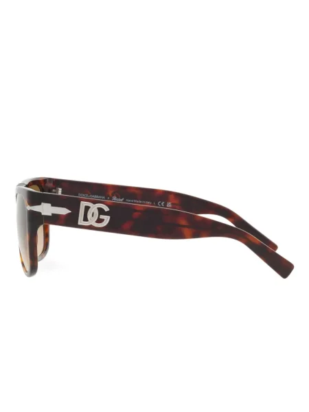 Слънчеви очила Dolce & Gabbana Eyewear с градиентным принтом кафяво