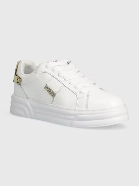 Sneakersy Liu Jo skórzane białe