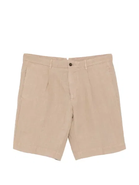 Pantaloni scurți Dell'oglio maro