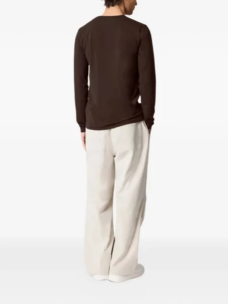 Lung tricou Kiefermann maro
