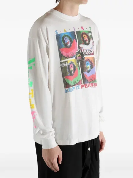 Tricou Saint Mxxxxxx alb