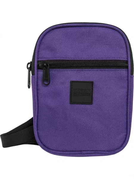 Urban Classics Torba za čez ramo neonsko lila črna