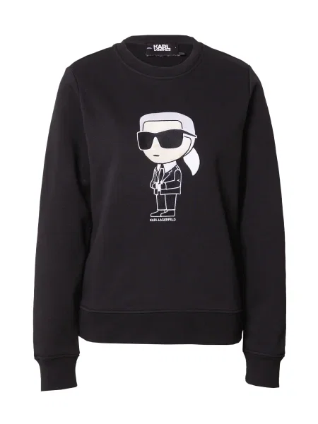 Mikina Karl Lagerfeld čierna
