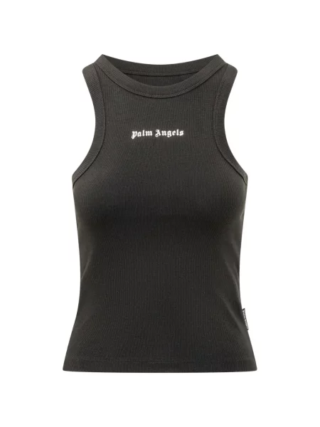 Top Palm Angels cu imagine negru