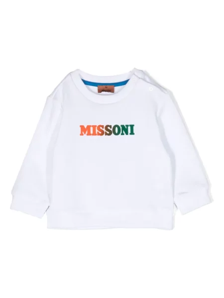 Sweter dziecięcy Missoni biały