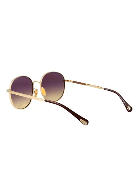 Ochelari de soare Chloé Eyewear auriu