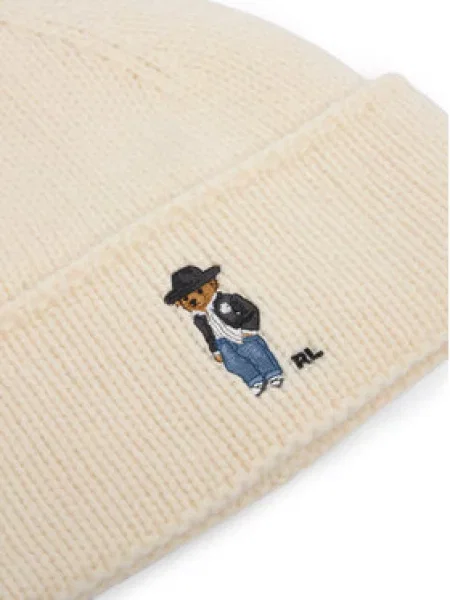 Polo Ralph Lauren Kapa svijetlobež / plava / brokat / antracit siva bež