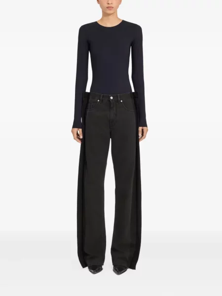 Blugi Mm6 Maison Margiela lungi negru