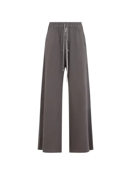 Pantaloni Rick Owens Drkshdw cu cordon gri