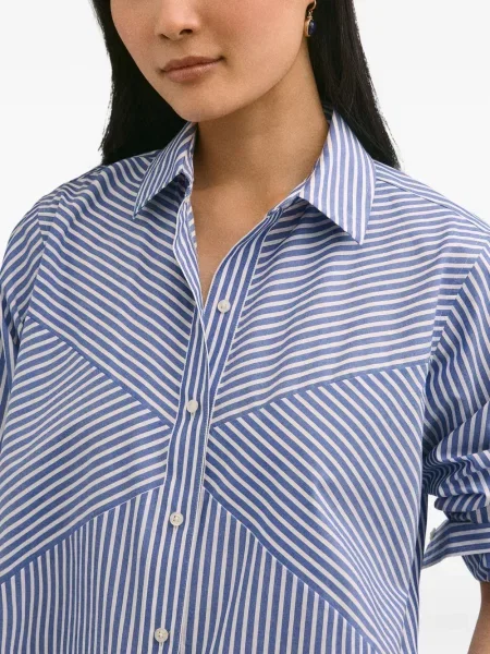 Cămașă Brooks Brothers cu dungi albastru