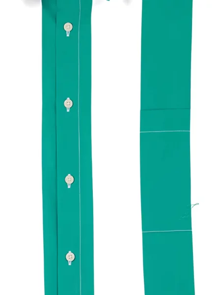 Lung cămașă Jacquemus verde