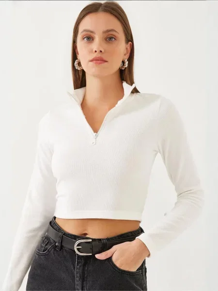 Bianco Lucci Halenka Blusen' bílá