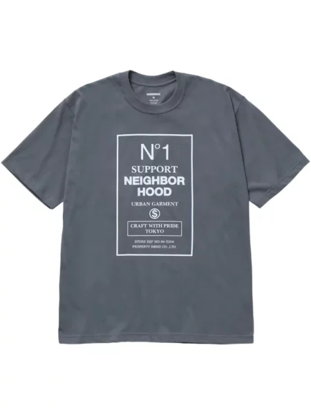 Tricou Neighborhood cu imagine gri