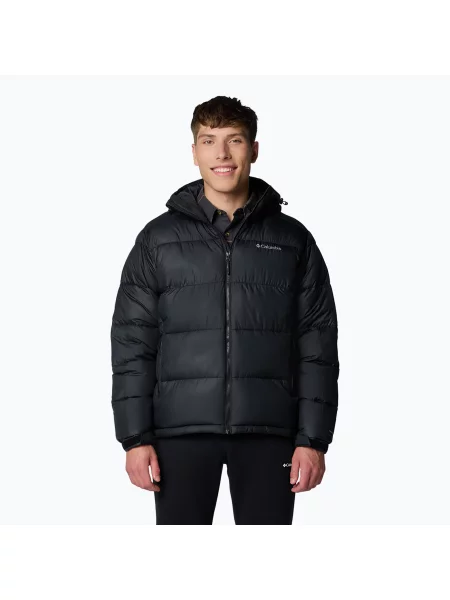 Kurtka puchowa Columbia Pike Lake II Hooded black czarna