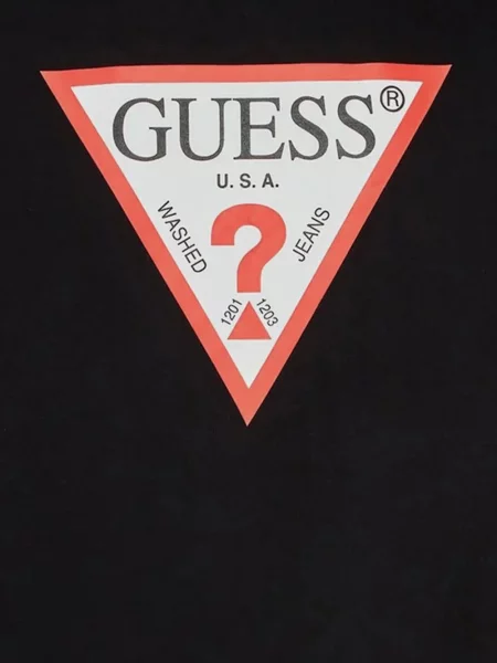 Tricou Guess cu imagine negru