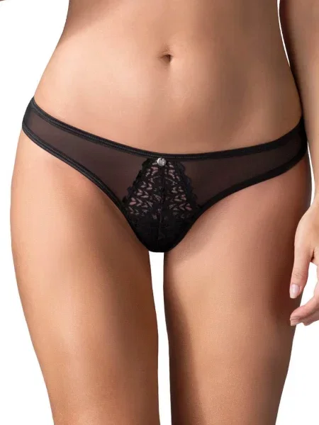 Трусики бразилиана Трусы_Obsessive_Donarella чорні