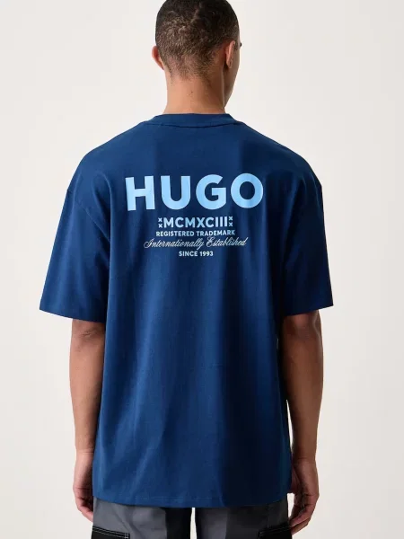 Tricou Hugo albastru