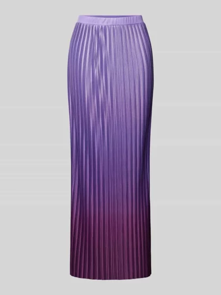 Długa spódnica z elastycznym pasem model ‘Nemi’ Max&co. fioletowa