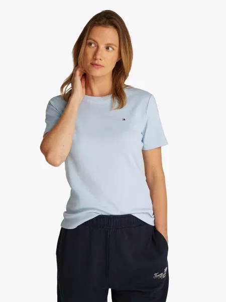 TOMMY HILFIGER Tricou Cody deschis albastru