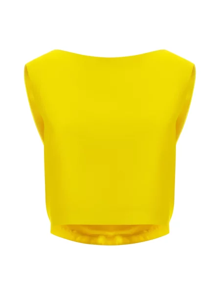 Top Balenciaga żółty