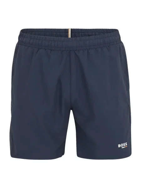 BOSS Kratke kopalne hlače Swordfish mornarska modra