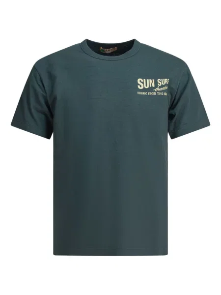 Тениска Sun Surf с принт зелено