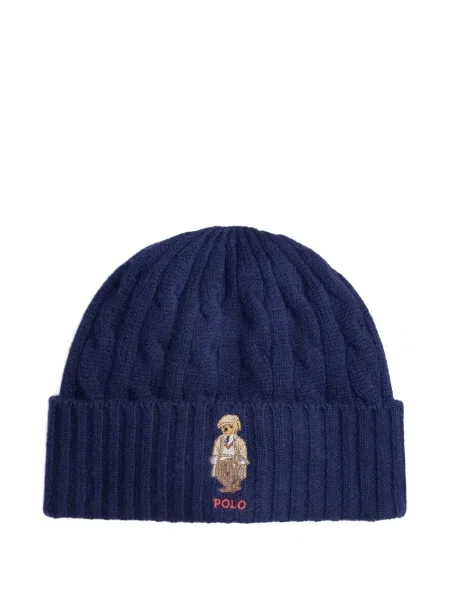 Kratak samt polo majica Polo Ralph Lauren s vezom crna