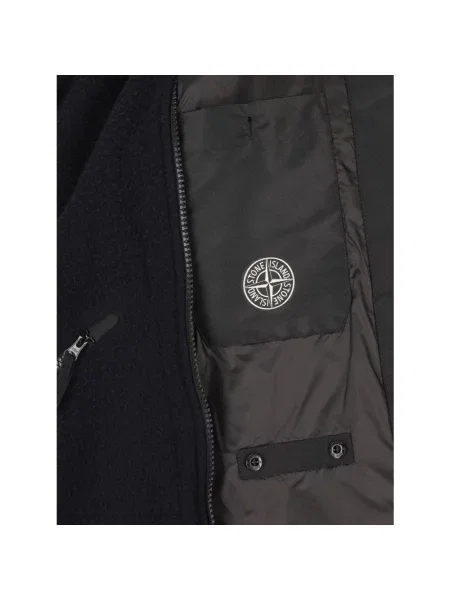Lekka kurtka Stone Island z kamieniami niebieska