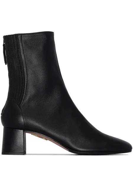 Botine Aquazzura din piele negru
