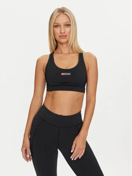 Reebok Sutien sport Lux Bold Racr Bra negru
