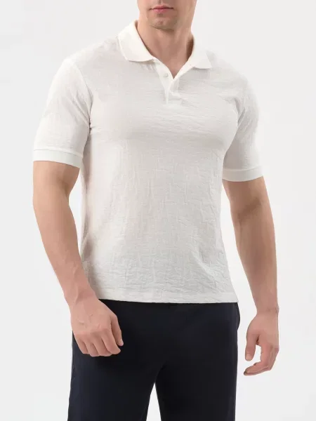Поло Armani Exchange біле