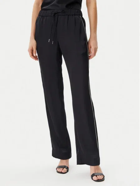 Calvin Klein Szövet nadrág fekete