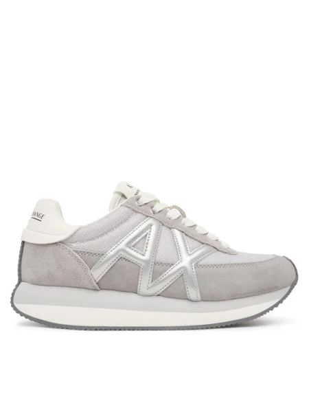 Armani Exchange Sneakersy sivá
