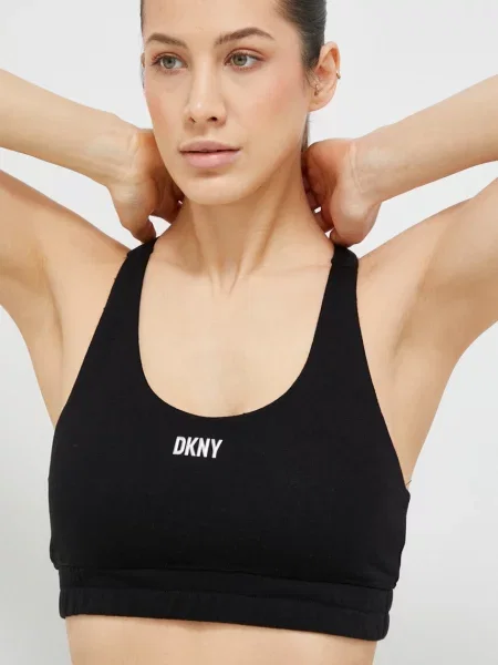 Спортен сутиен Dkny черно
