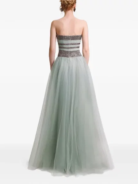 Rochie Gemy Maalouf din tul gri