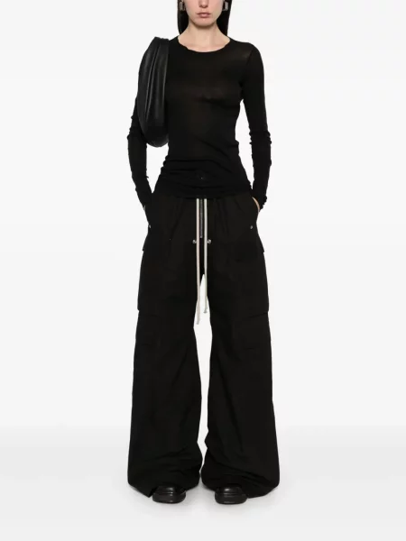 Дълго тениска Rick Owens черно