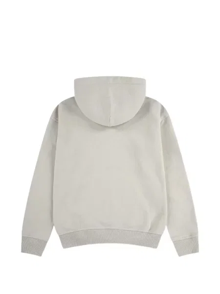 Bluza z kapturem dziecięca Abercrombie Fitch szara