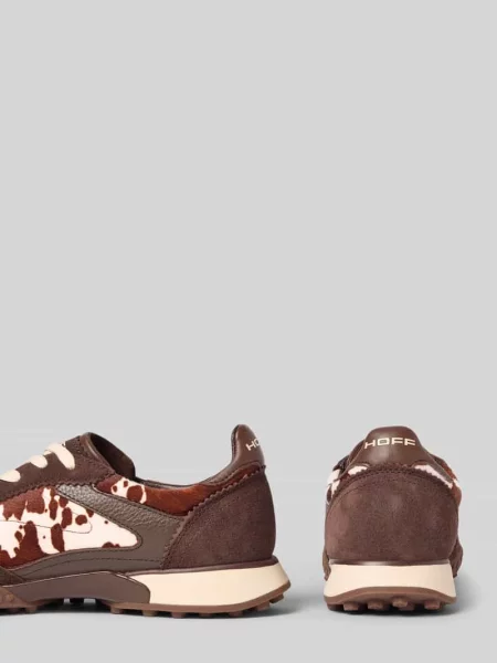 Sneakersy ze skóry we wzór na całej powierzchni model BRIDGE MKII' Hoff
