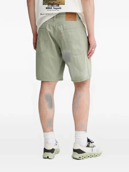 Scurt pantaloni scurți Levi's® cu broderie cu dungi alb