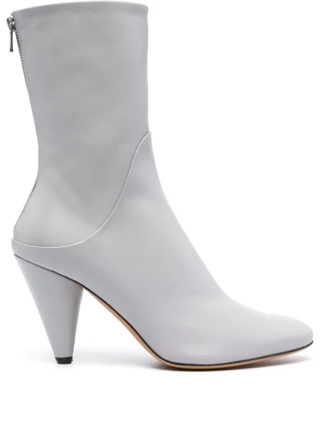 Botine Proenza Schouler din piele gri