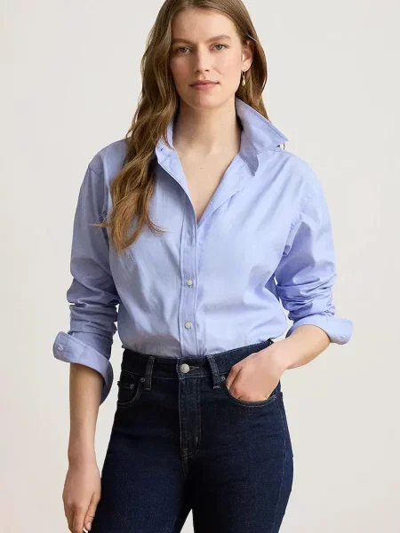 Lauren Ralph Lauren cămașă pentru femei din albastru