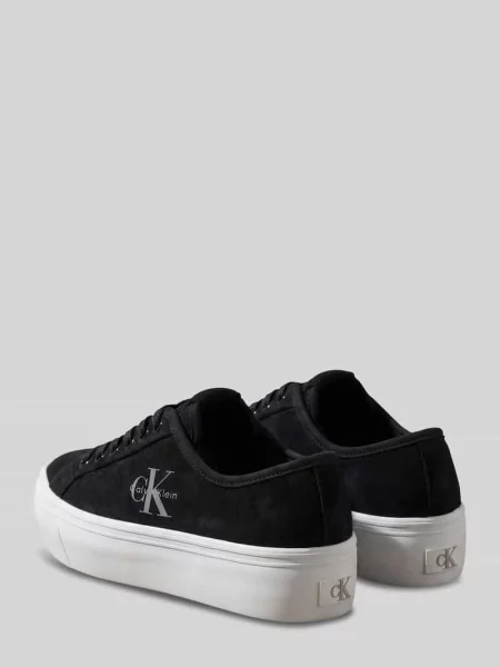 Sneakersy z detalami z logo Ck Calvin Klein czarne