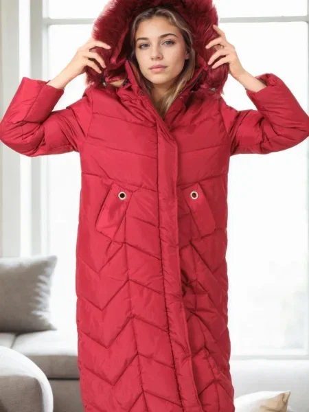 Palton Dewberry bordo