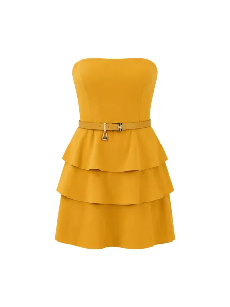 Rochie Elisabetta Franchi galben