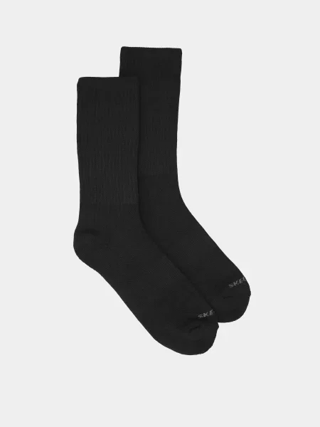 Skechers UNISEX TERRY CREW W/ P Набір шкарпеток чорний